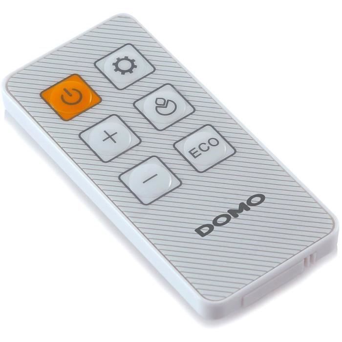 Calefactor cerámico - 2500 W - DOMO - DO7344H - 34,8 x 18,3 x 35,2 cm - Blanco