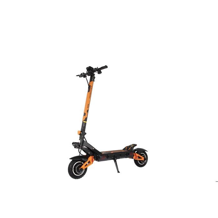 Patinete eléctrico Kukirin G3 Pro con neumáticos de 10 pulgadas, motor de 2400 W, batería de 52 V y 23,4 Ah, autonomía máxima de 80 km, velocidad máxima de 65 km/h.