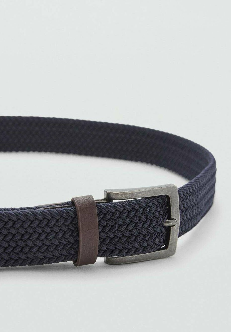 Ceinture tressée Mango Kids TEEN - bleu foncé