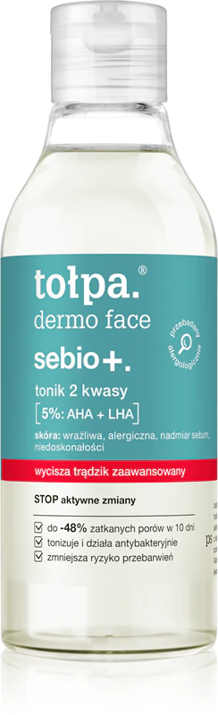 Tołpa Dermo Face Sebio + kyslé tonikum