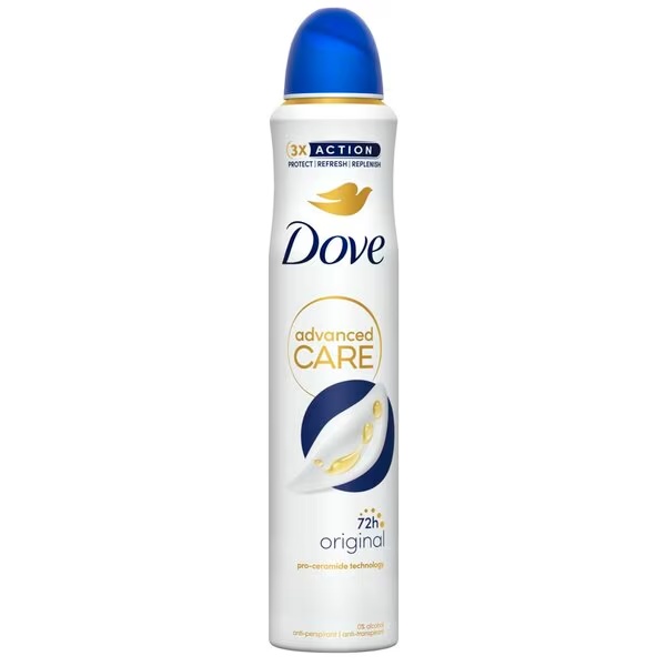 Dove Original компресовани дезодоранс спреј<br>200ml