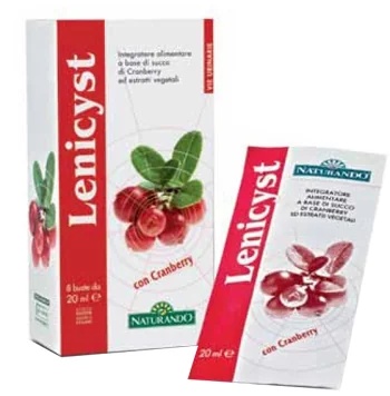 Complément alimentaire liquide NATURANDO Lenicyst 8 sachets