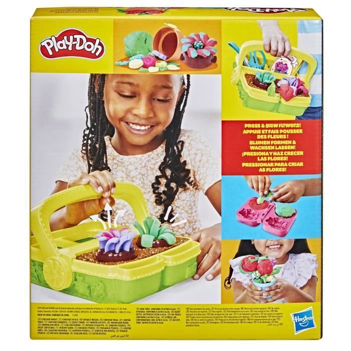 Play-Doh Il mio giardino fiorito, set di pasta modellabile ispirato al giardinaggio e alla natura, Classico, età 3+