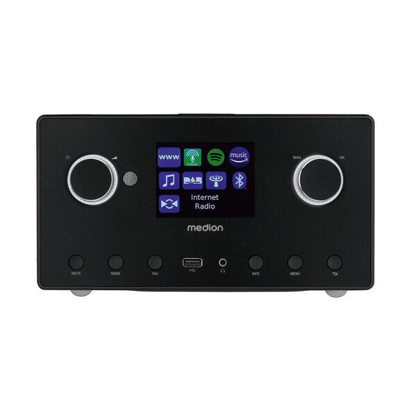 Στερεοφωνικό ραδιόφωνο DAB+ στο διαδίκτυο (MD89295), τιτάνιο