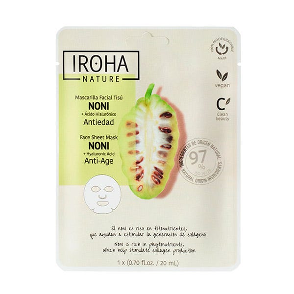 Pleťová maska proti stárnutí s noni | 1 ks