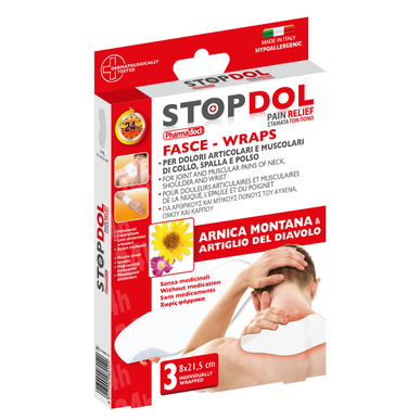 Stopdol-niska- ja olkapääkipsit 3 kpl 3 kpl