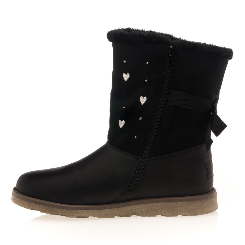 Botas de menina negra