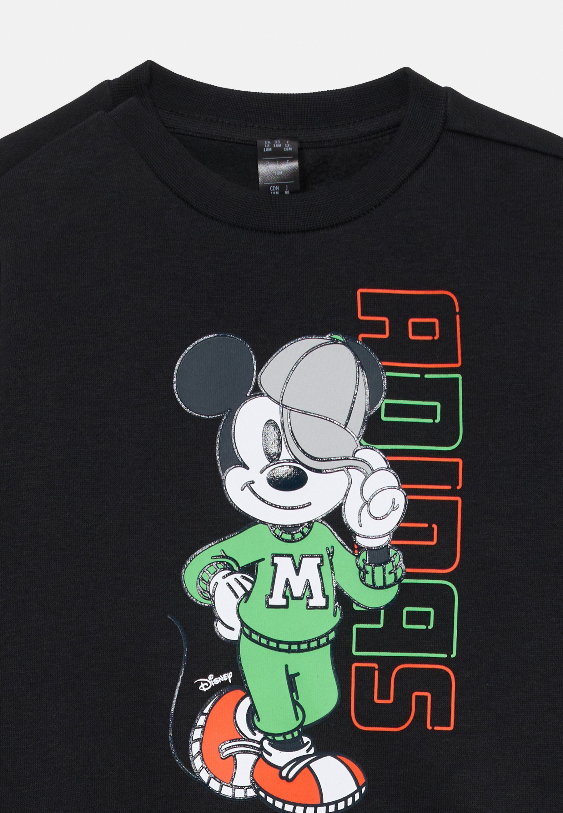 adidas Performance DISNEY MICKEY MOUSE UNISEX SET - Trainingspak - zwart/limoengroen