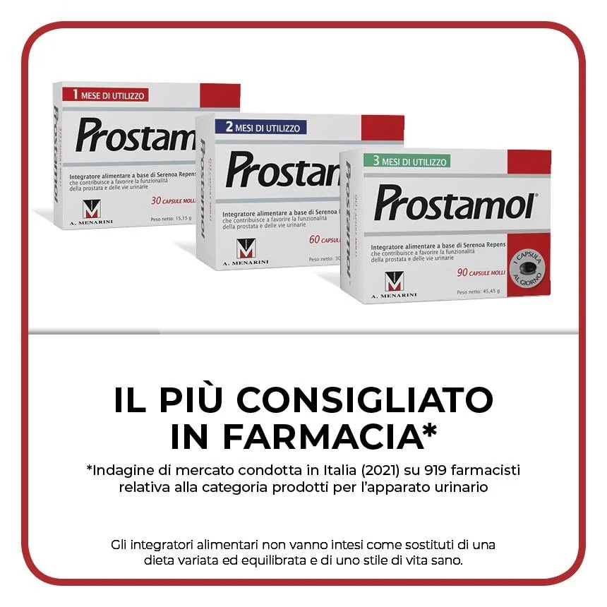 PROSTAMOL Prostamol 60 cápsulas blandas Complemento alimenticio para la próstata y el tracto urinario