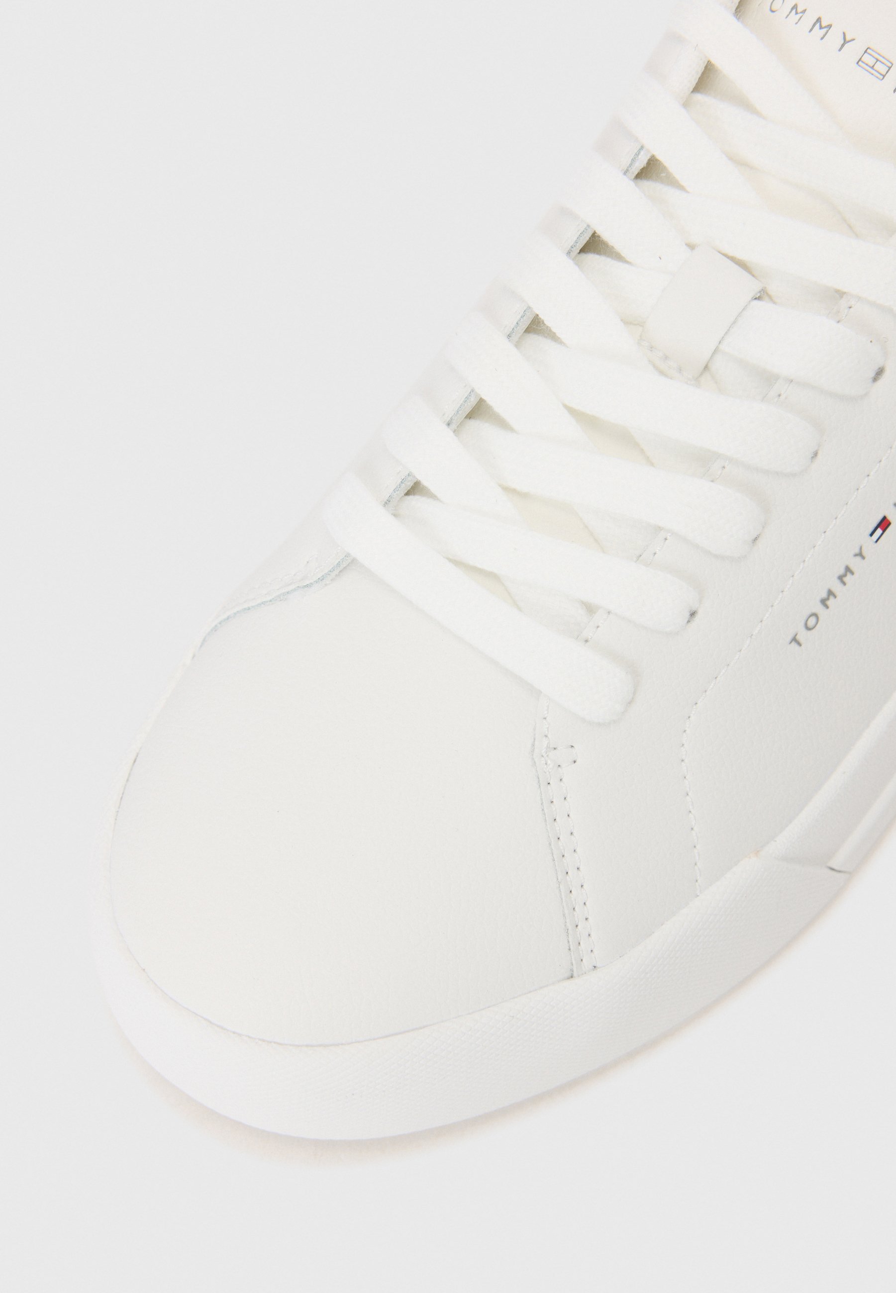 Tommy Hilfiger COURT DETAIL - Tênis - bege/verde militar