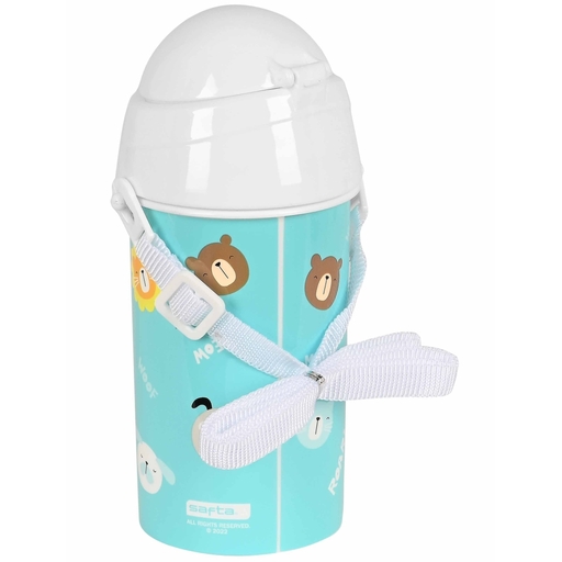  Μπουκάλι για σκύλους με καλαμάκι 500ml 20cm