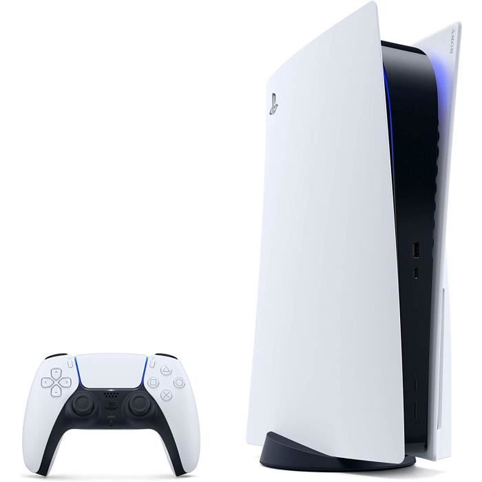 Sony PlayStation 5 PS5 Console - Standard Edition, 825GB SSD, 60FPS, 4K, HDR (With disc drive) + Sackboy (PS4/PS5)