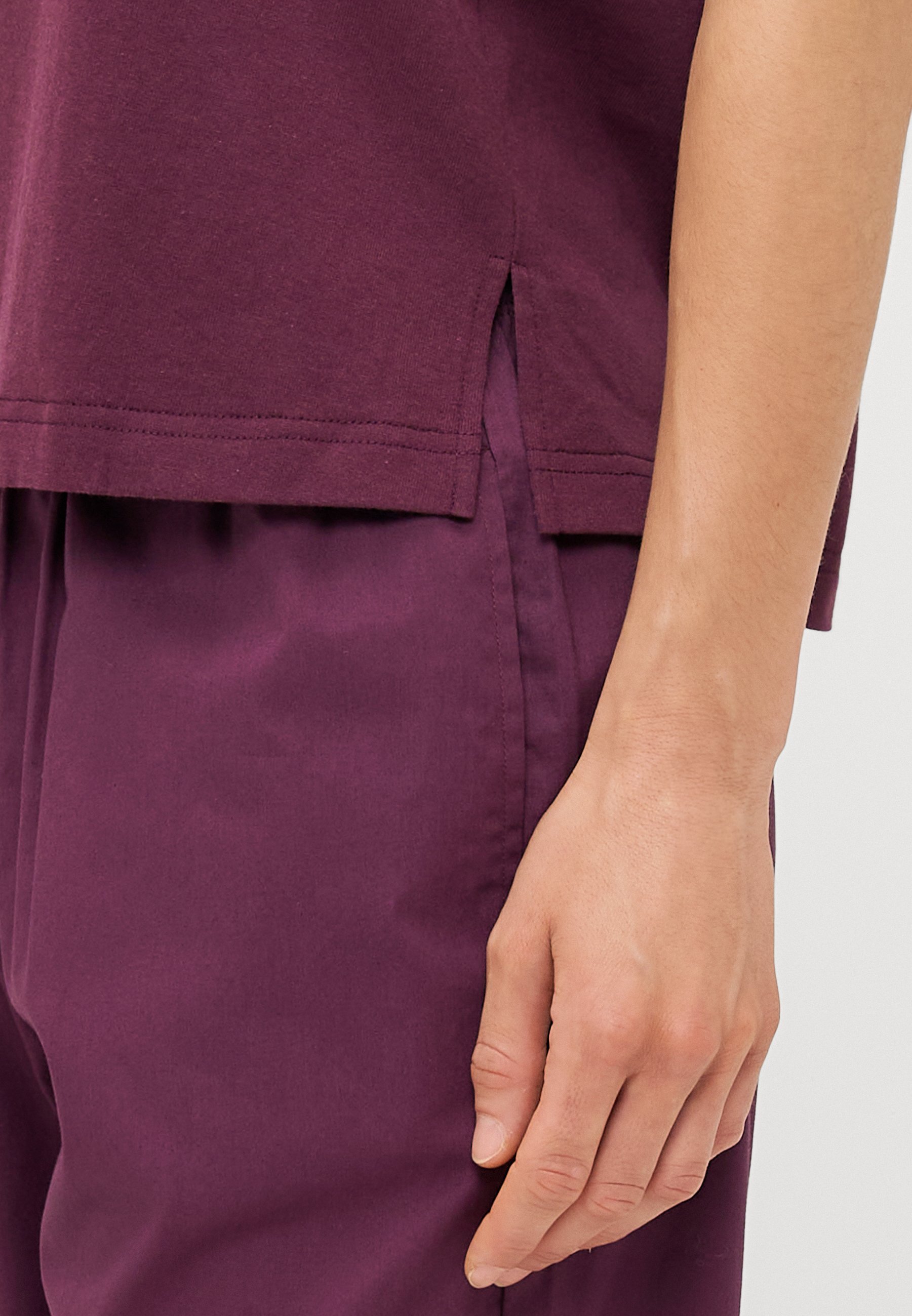 Copenhagen Studios Pyjama top - dark red