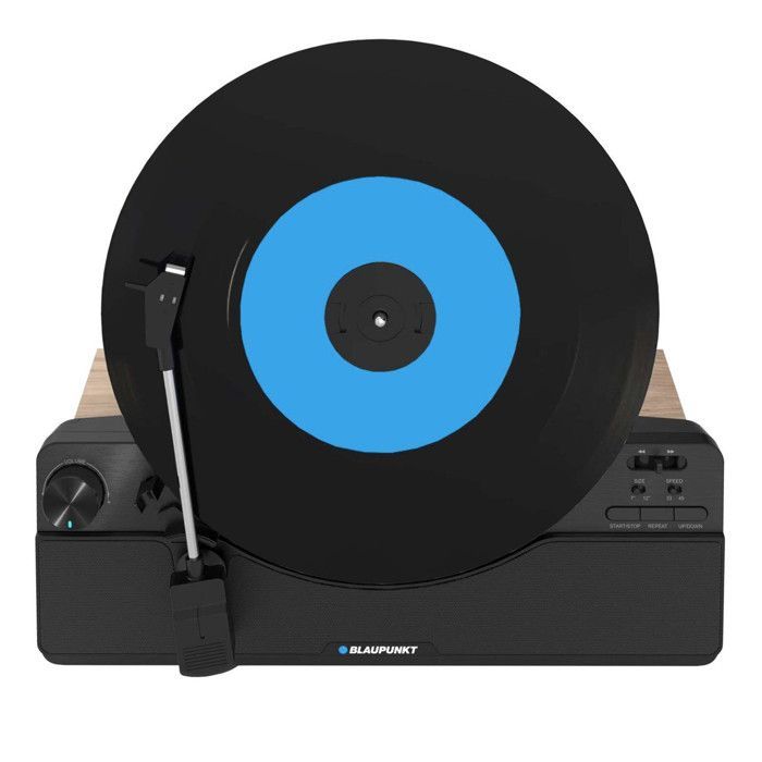 Blaupunkt VT100BK 2x5W RMS verticale draaitafel, Bluetooth, zwart