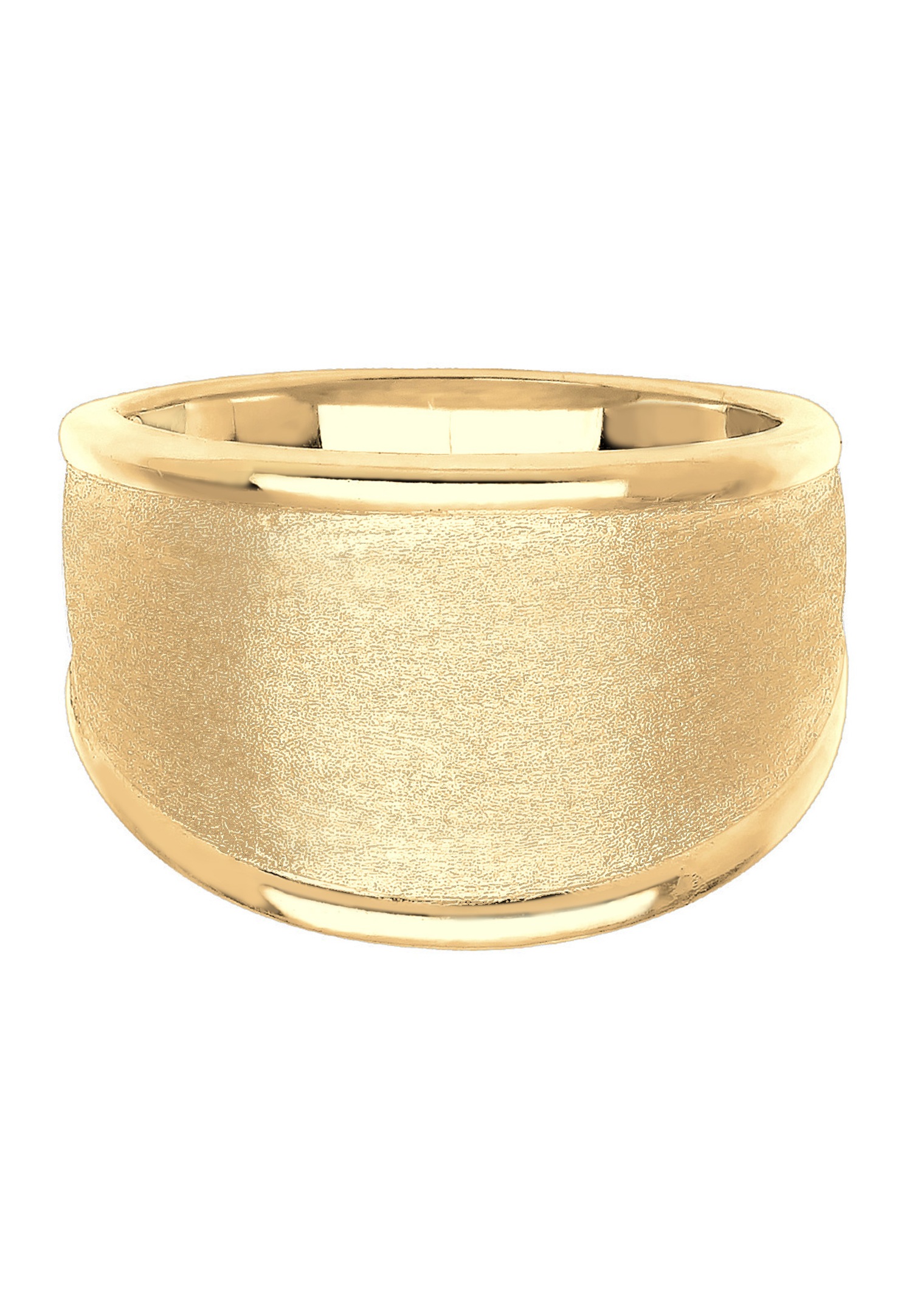 Elli Femmes Basique Mat Déclaration Tendance en Argent Sterling 925