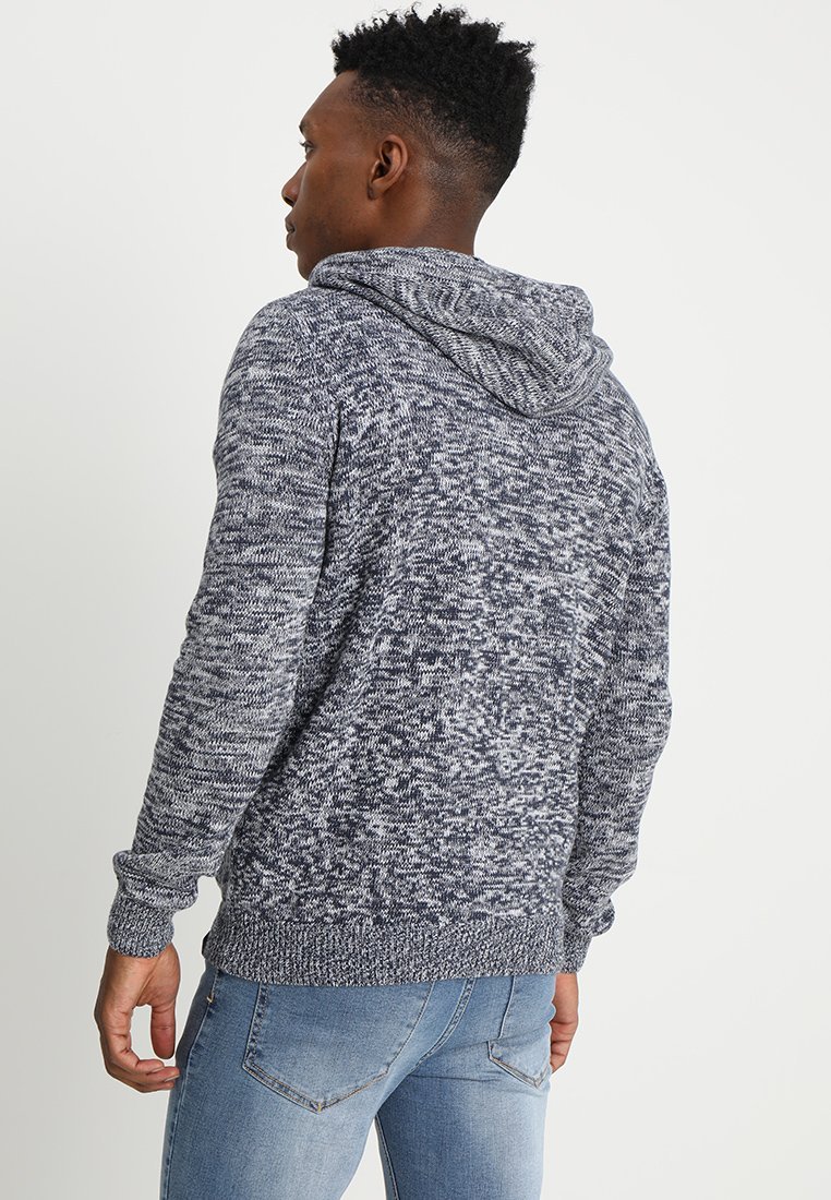 Sweat à capuche Pier One - bleu foncé