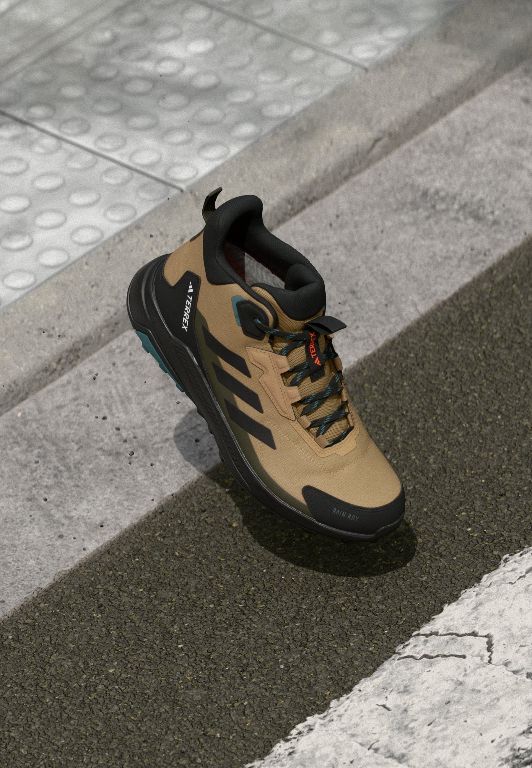 Adidas Terrex Anylander Mid – Wanderschuhe – Cardboard/Core Black/Shadow Olive