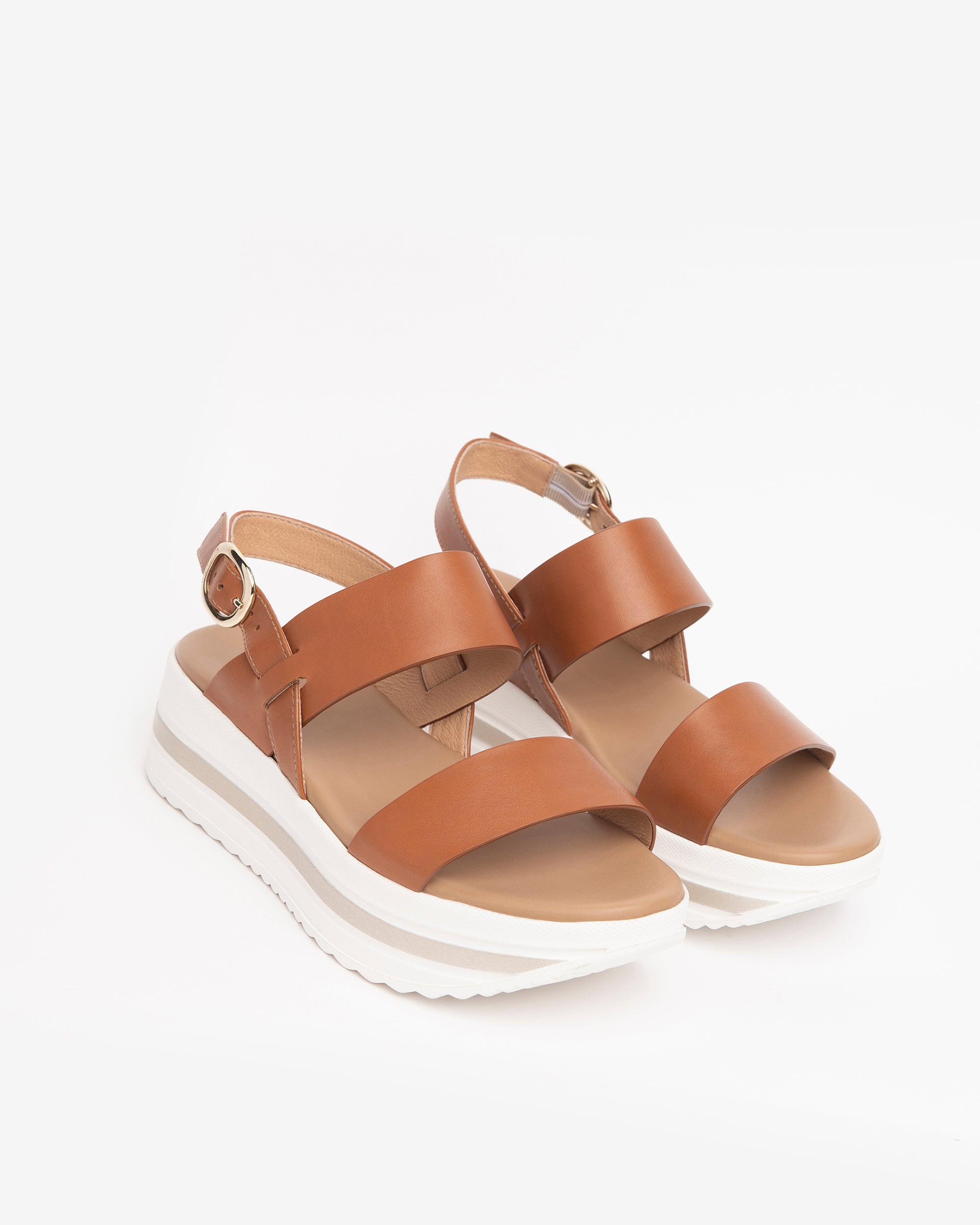  Damen-Ledersandalen