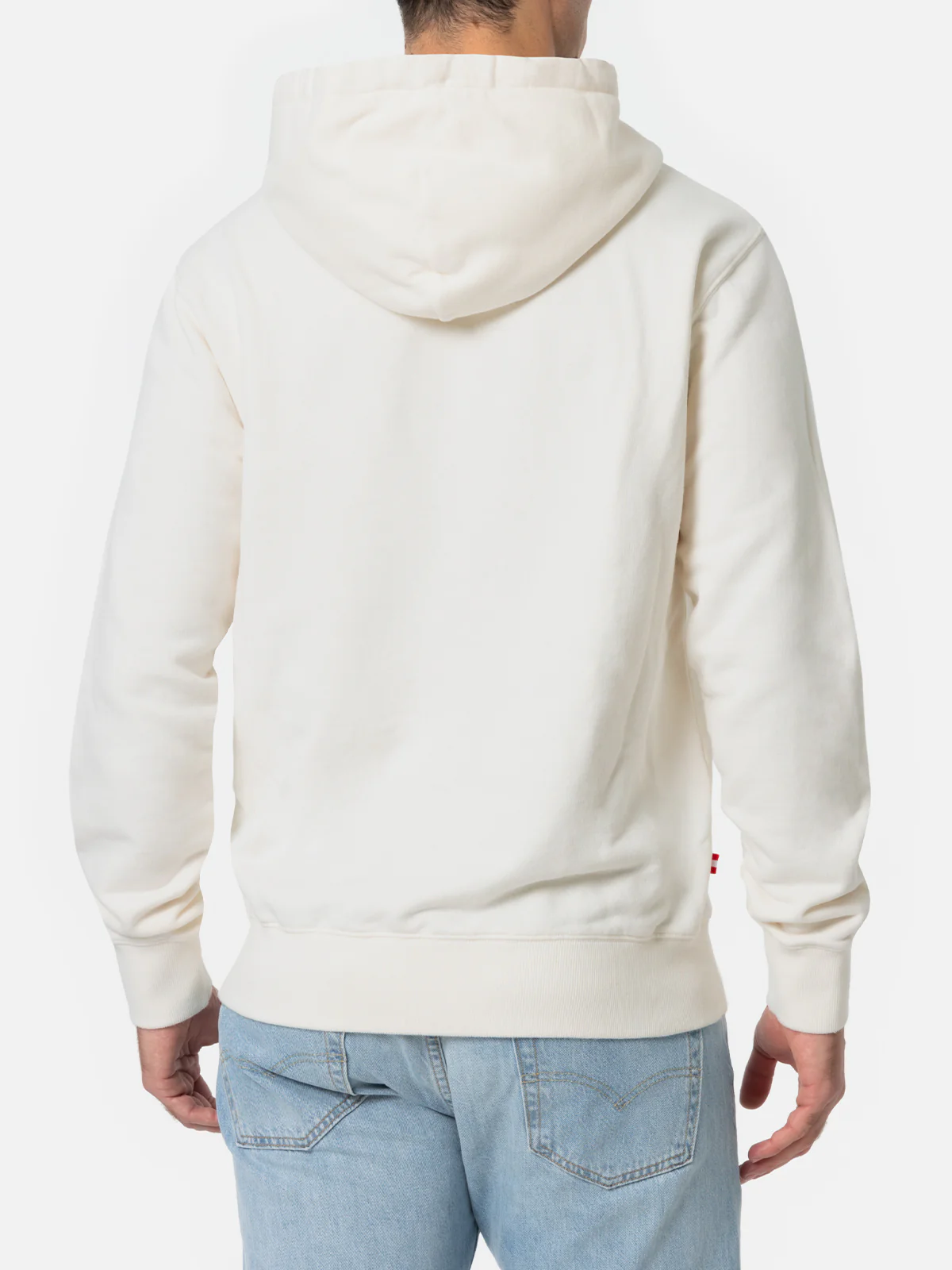 Tribeca herensweatshirt in wit met St. Barth Apres Ski Club-borduurwerk
