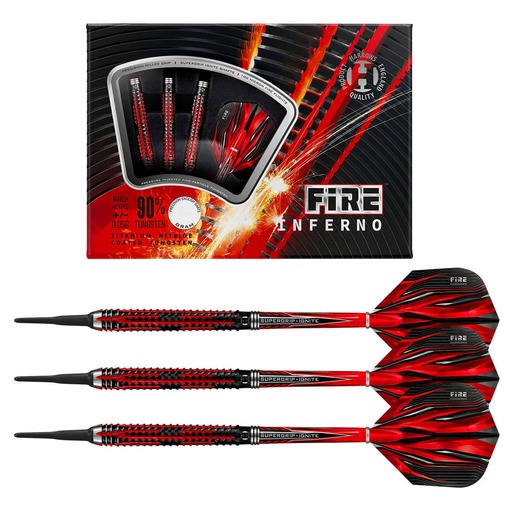  Fléchettes Harrows Fire Inferno 90% 20g