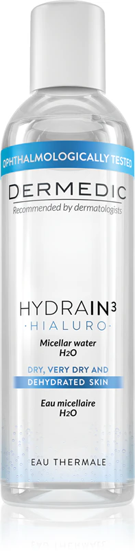 Dermedic Hydrain3 Hialuro Fluido Micelar H2O