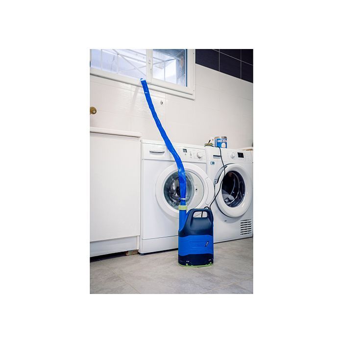 Kit de eliminación de aguas residuales SPIDO CDW400 - Bomba de 400 W - Caudal de 7000 l/hora - Encendido/apagado automático