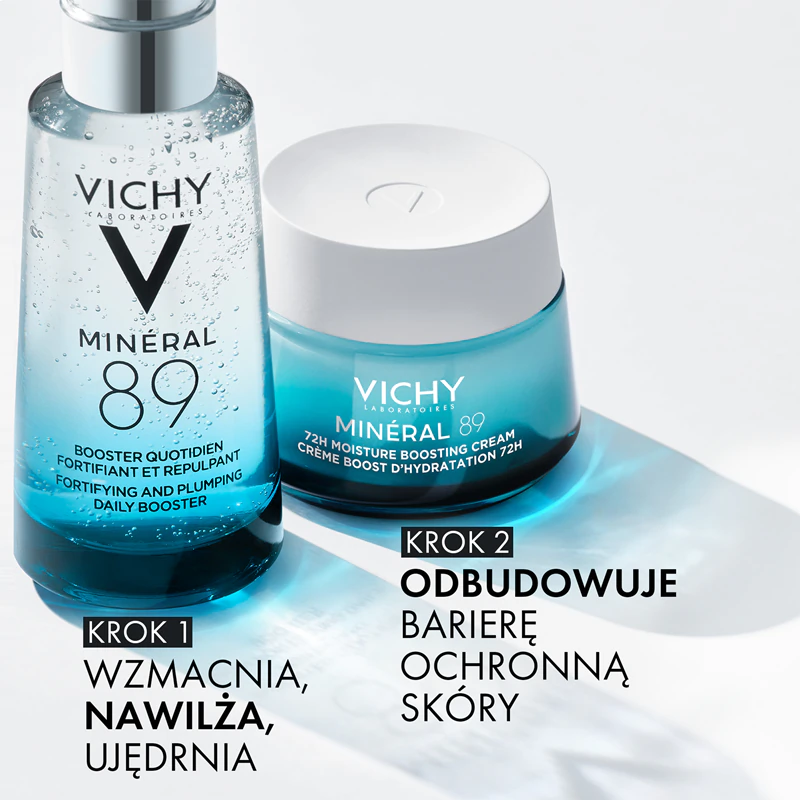 Vichy Minéral 89 Denní hydratační a posilující posilující krém