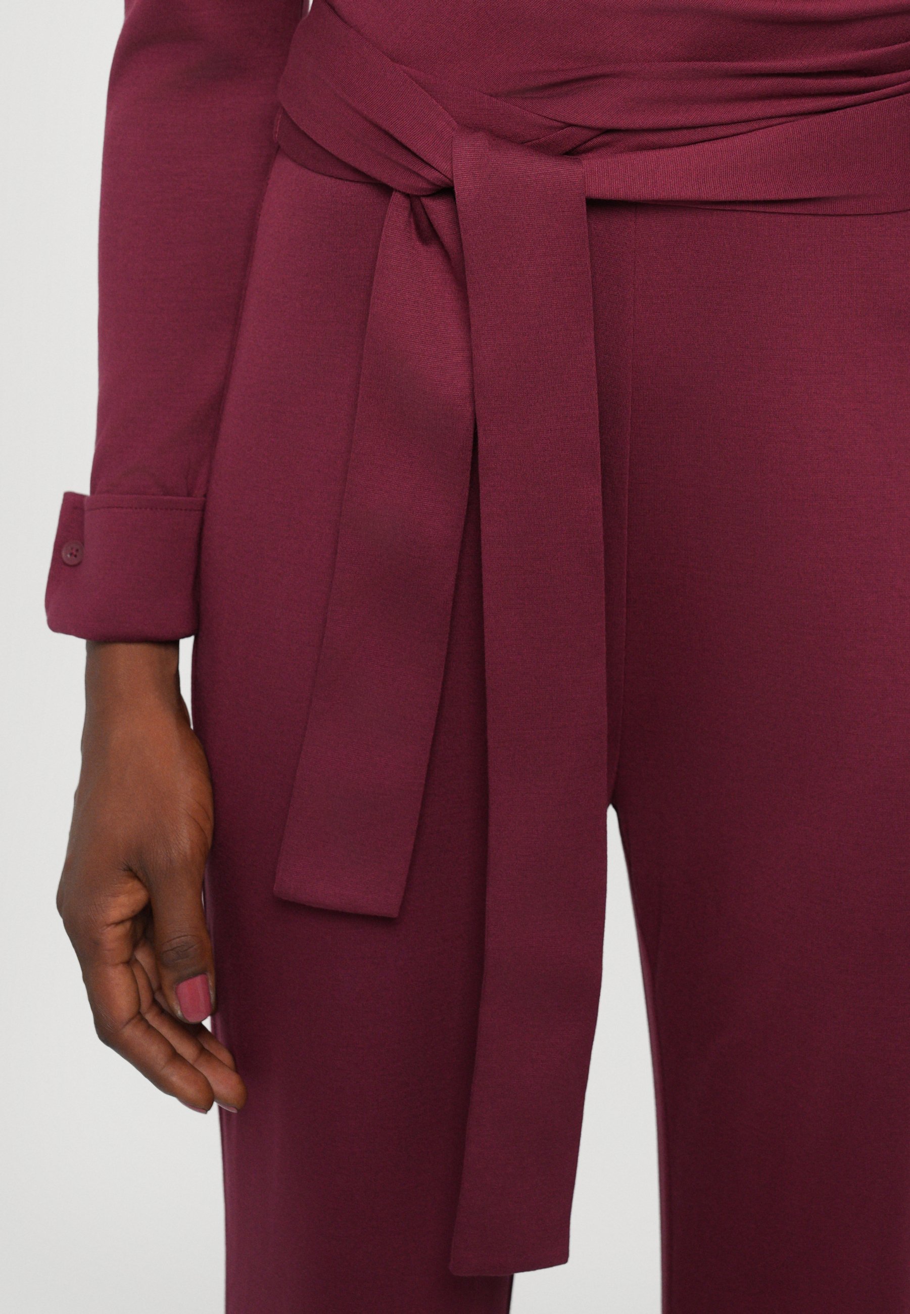 Tuta intera MICELE di Diane von Furstenberg - rosa bordeaux