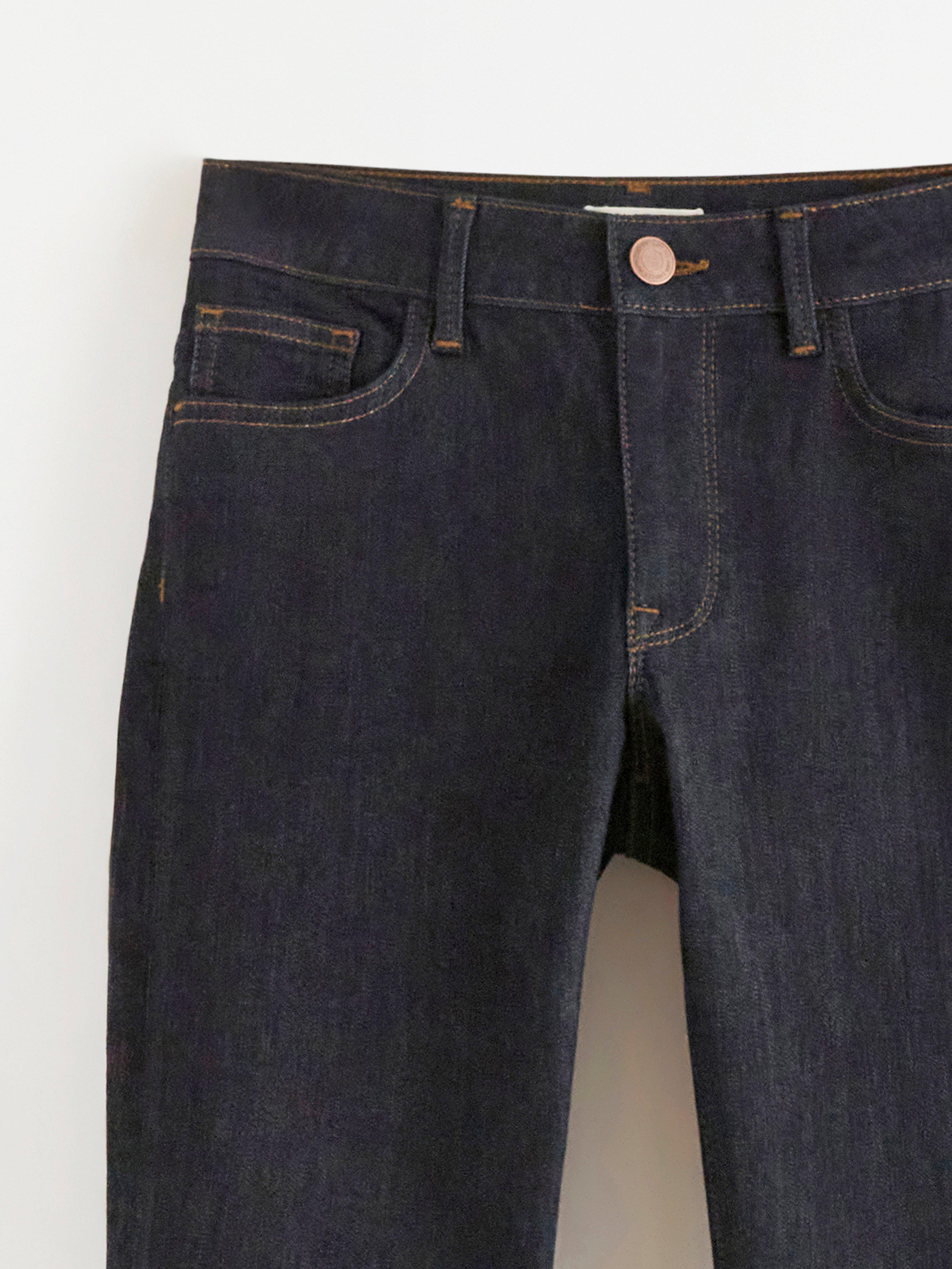 Vaqueros ajustados TOVA, denim oscuro.