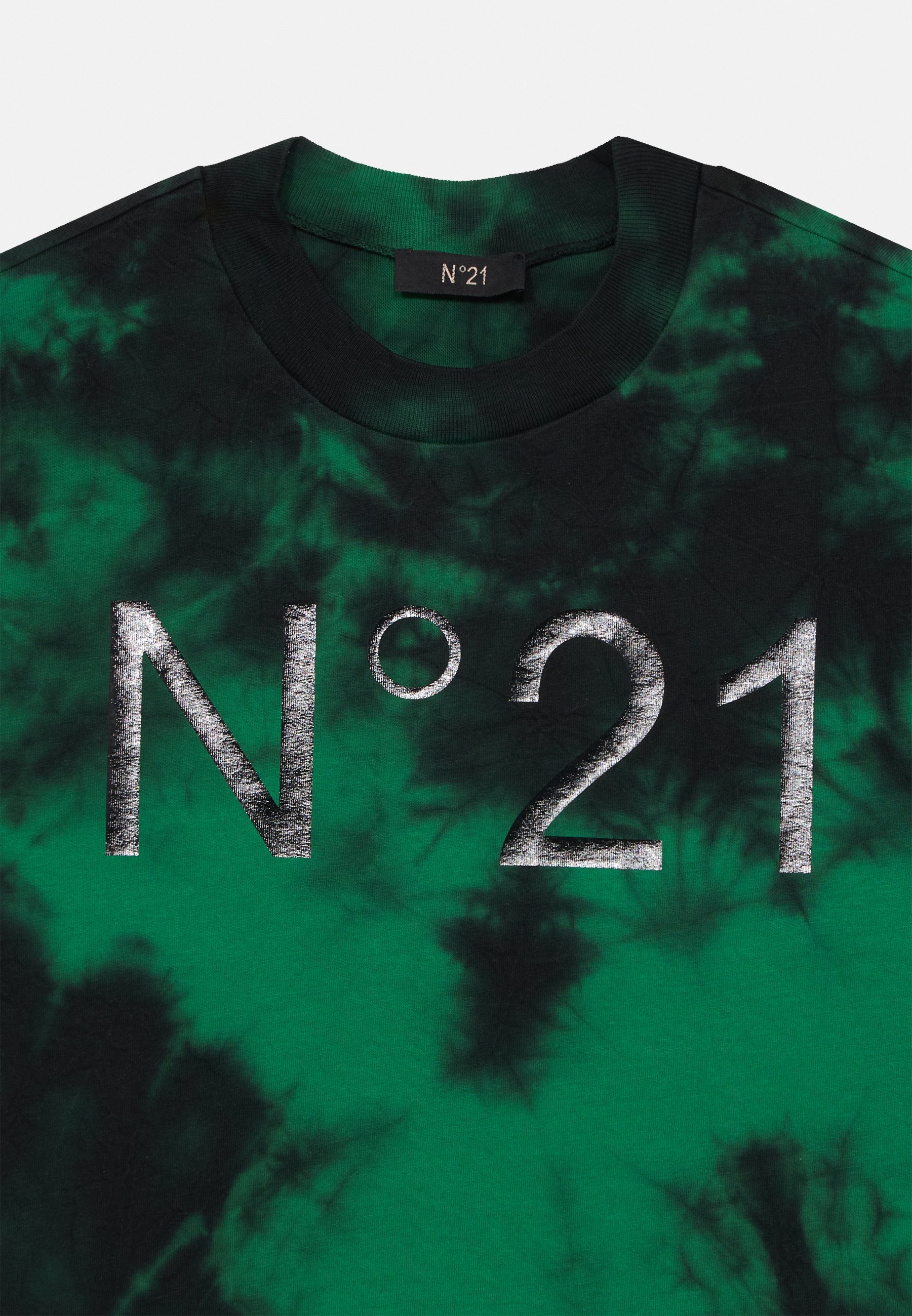 T-shirt met print nr. 21 - Iers groen