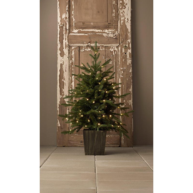 Oppdal sierboom in pot, 100 cm, 100 LED-lampjes.