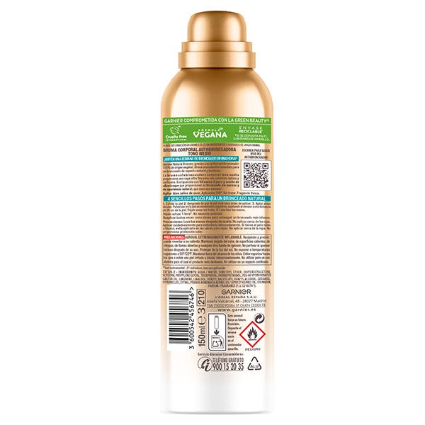 Natural Bronzer Bruma Autobronceadora Medio| 1UD
