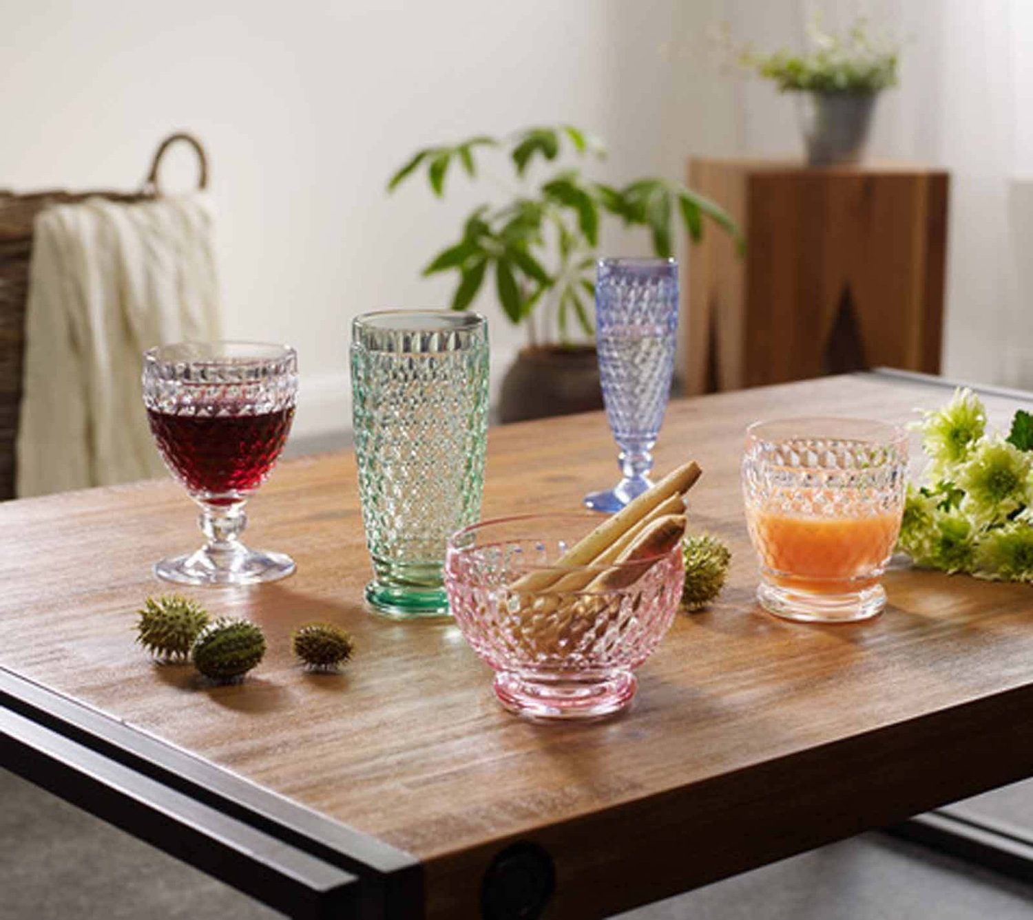 Villeroy & Boch sarkanvīna glāze, dūmu krāsā, Bostonas krāsā - 1 gab.