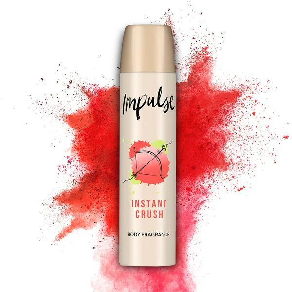 Impulse-vartalosuihkedeodorantti Instant Crush 75ml