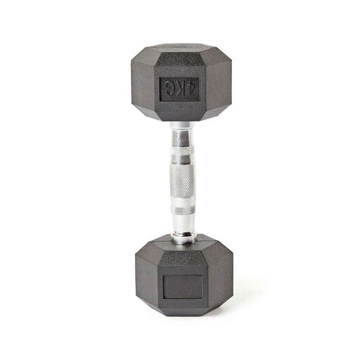  Wod Singular Hexagonal Dumbbell 4 Kg (No Logo)