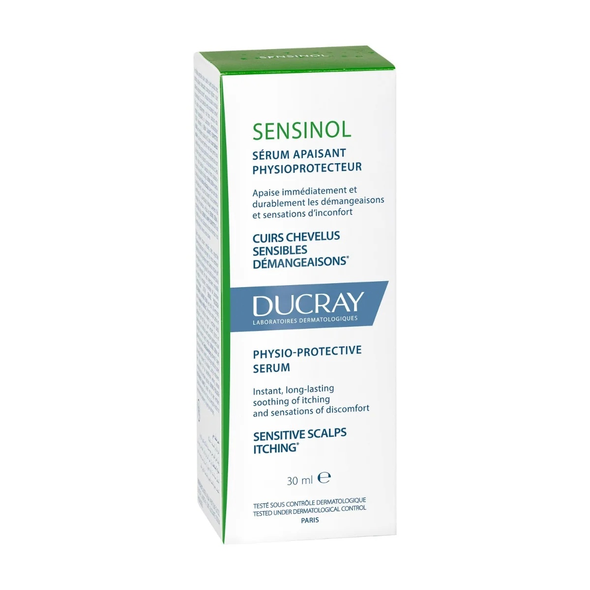 DUCRAY Sensinol Fysiotherapie Kalmerend Serum 30 ml Gevoelige hoofdhuid met jeuk