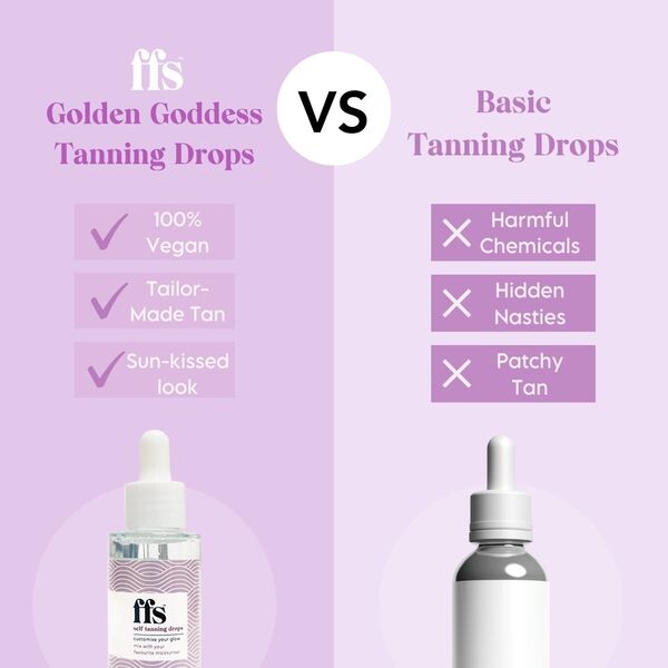 FFS Beauty Golden Goddess Vegane Selbstbräunungstropfen 30 ml