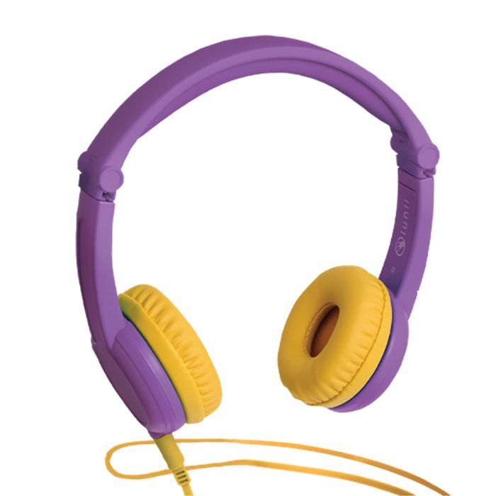 Casque audio - Lunii - Octave - Violet - Pliable - Volume limité à 85 dB