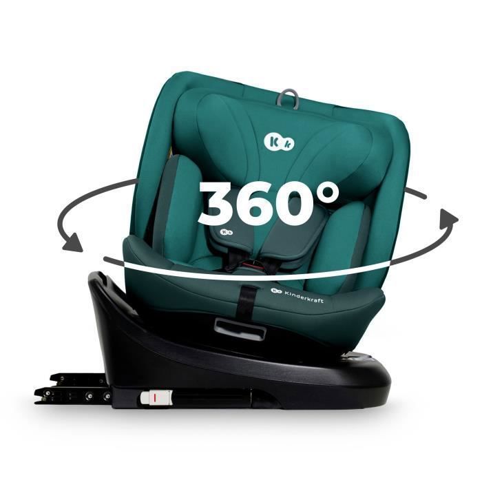 Silla de coche Kinderkraft I-GROW I-SIZE giratoria 360°