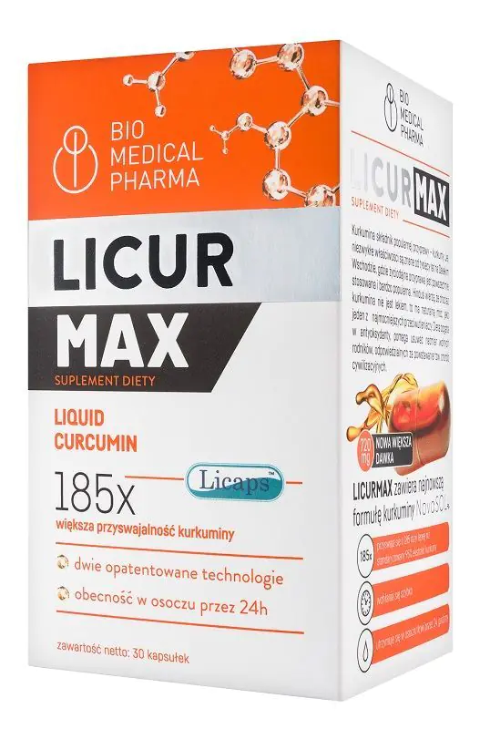 Licur Max Suplemet diety, 30 kaps.