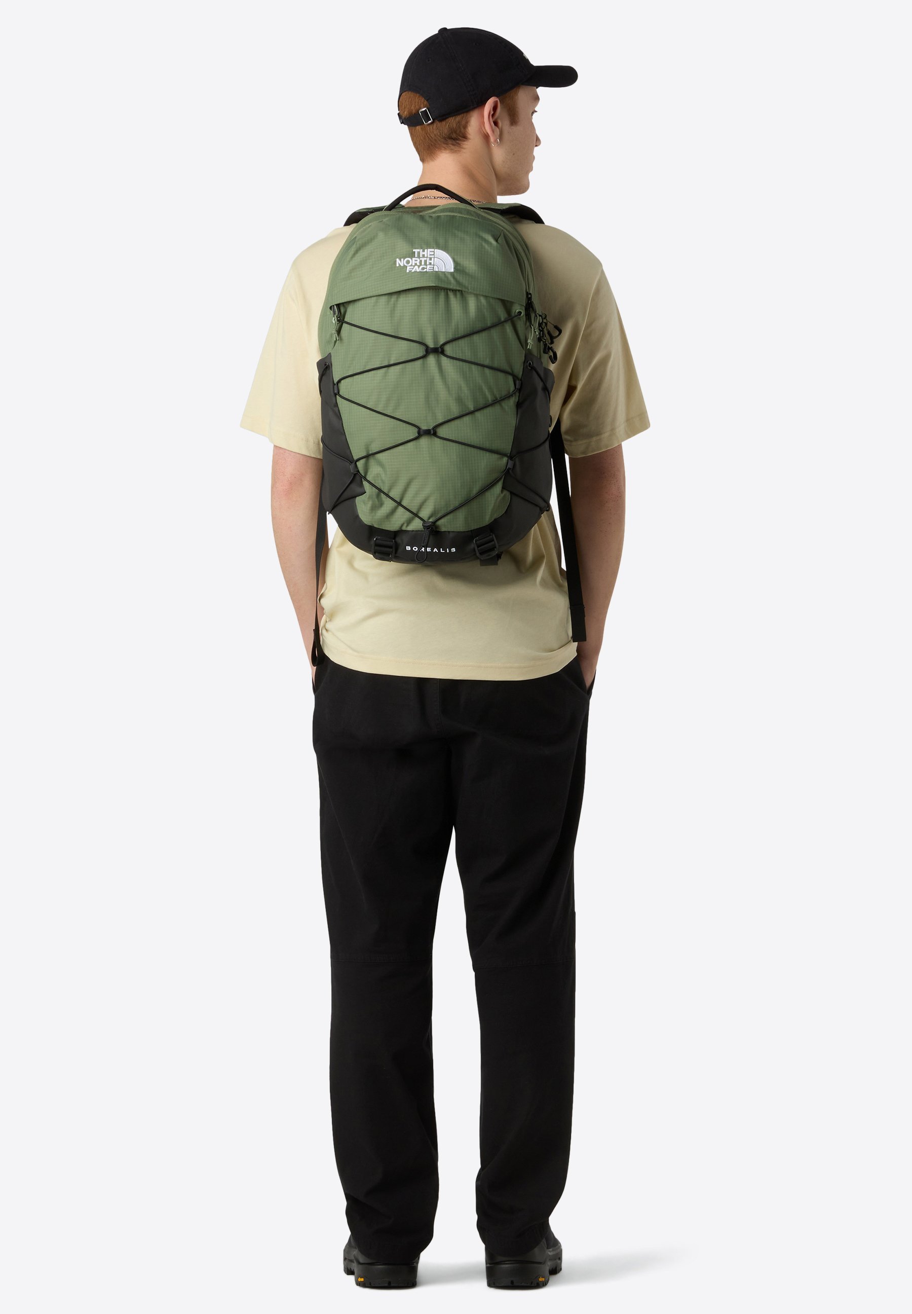 The North Face BOREALIS - Vaellusreppu - bark mist tnf black