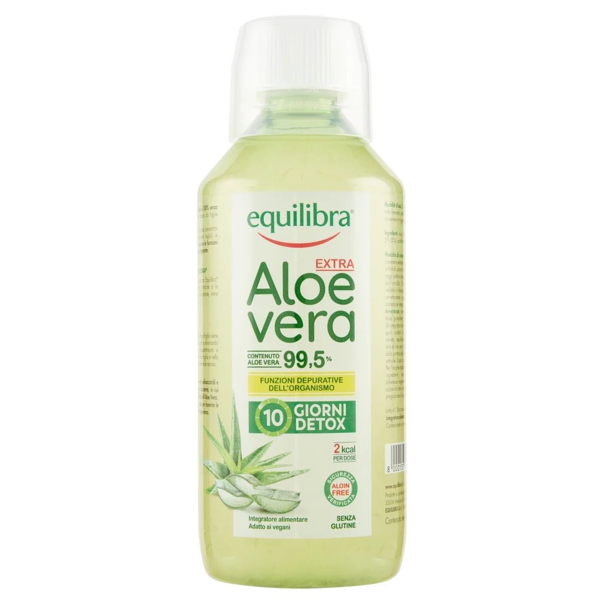 EQUILIBRA Equilibra Aloë Vera Extra 99,5% 500 ml Reinigende werking