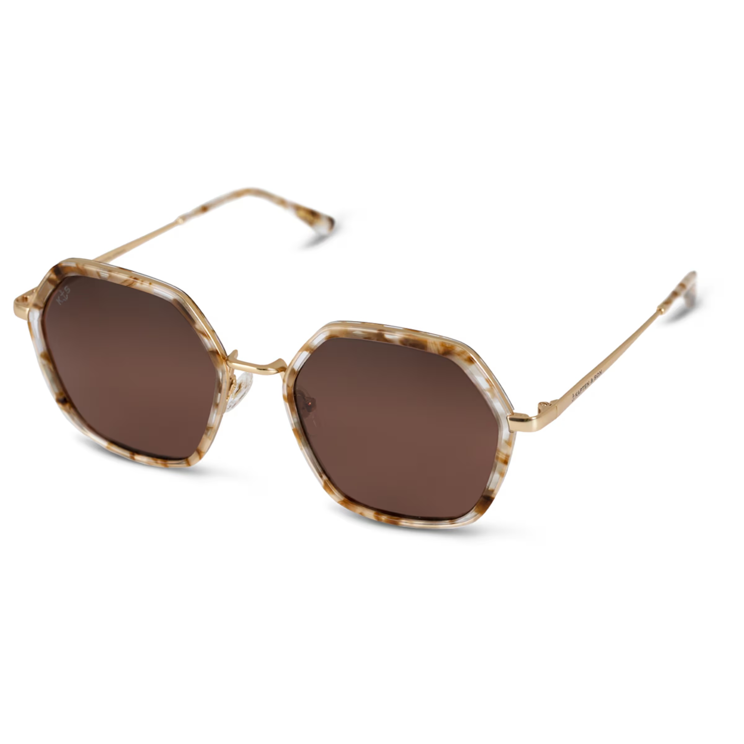 Amsterdam Edge Toffee Tortoise Brown