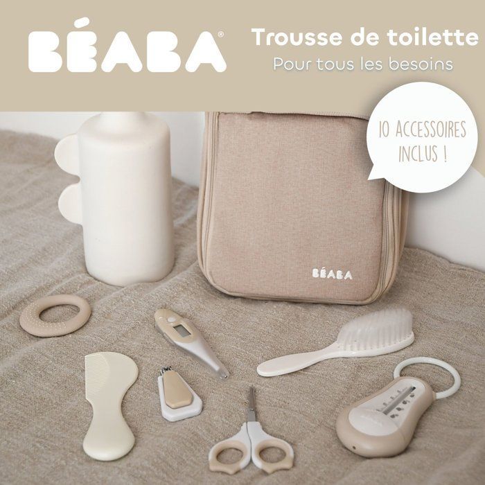 Kulturbeutel - BEABA - 10 Accessoires - Ton