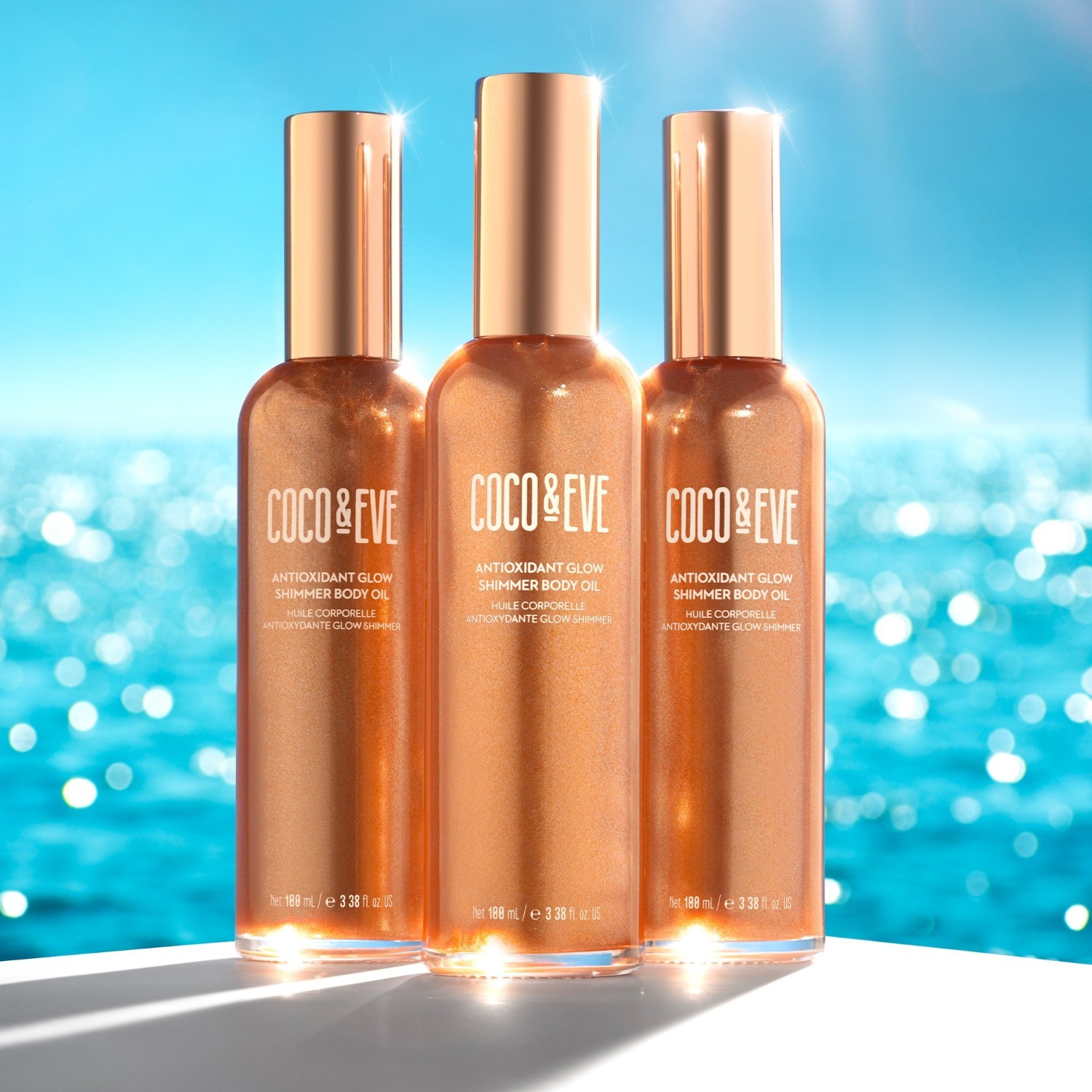 Coco & Eve ulje za tijelo sa svjetlucavim antioksidansima - 100 ml