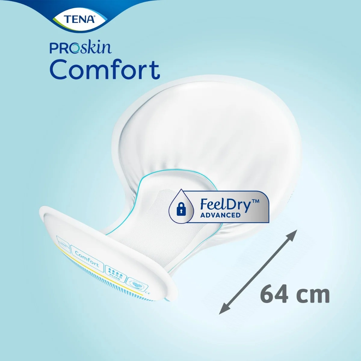 TENA Tena Comfort Plus luiers blauw, 40 stuks