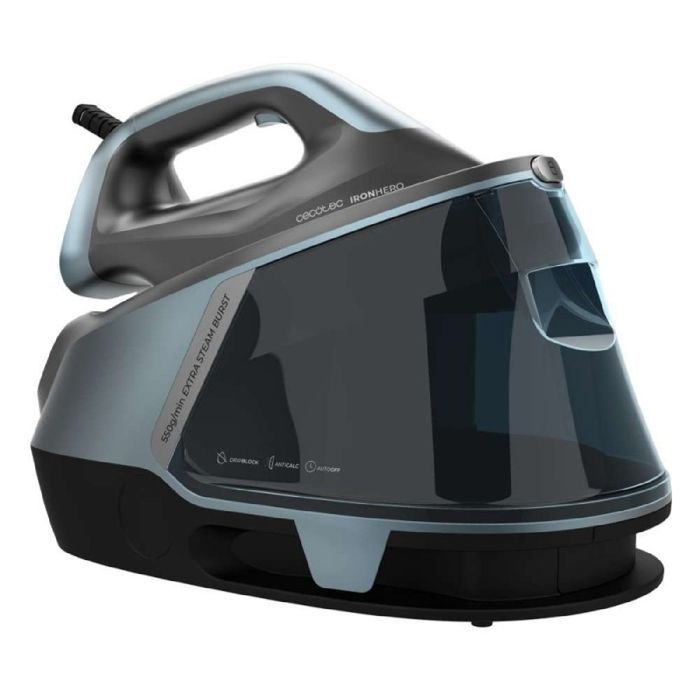 Ferro da stiro verticale con generatore di vapore - CECOTEC - H-2400 - 2800W - Vapore 150 g/min (getto rapido 550 g) - Piastra in ceramica