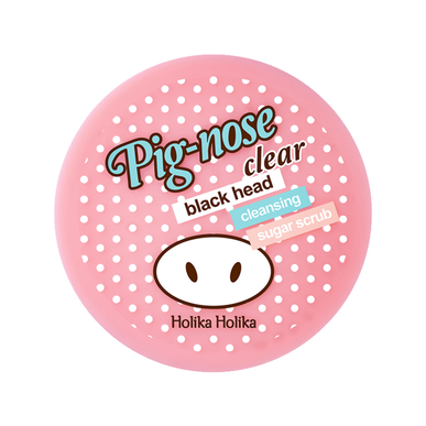Holika Pignose Clear Black Head Cleansing Sugar Scrub Ansiktsexfolierande porrengöring 25g
