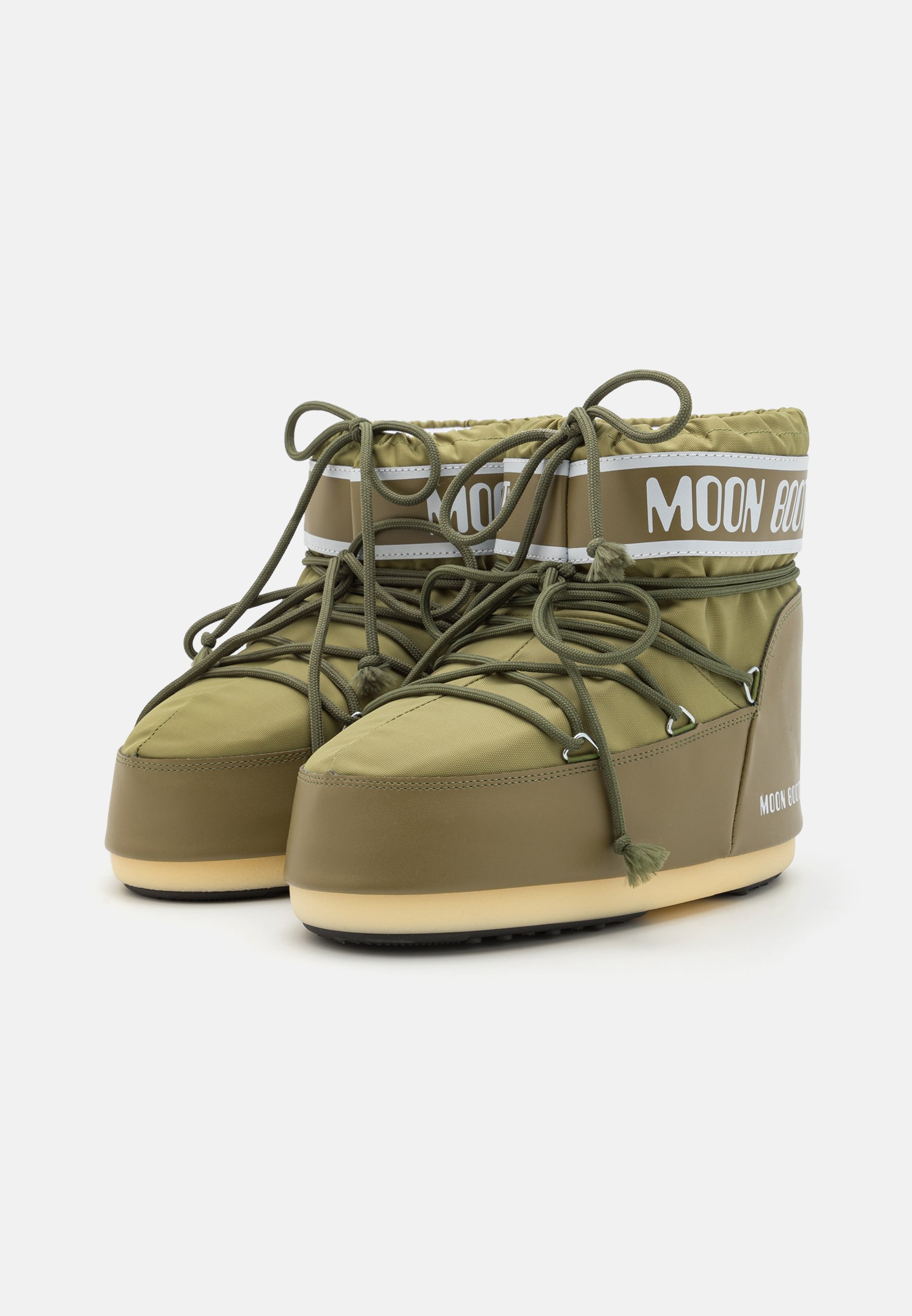 Moon Boot ICON UNISEX - Schnürstiefeletten - Khaki