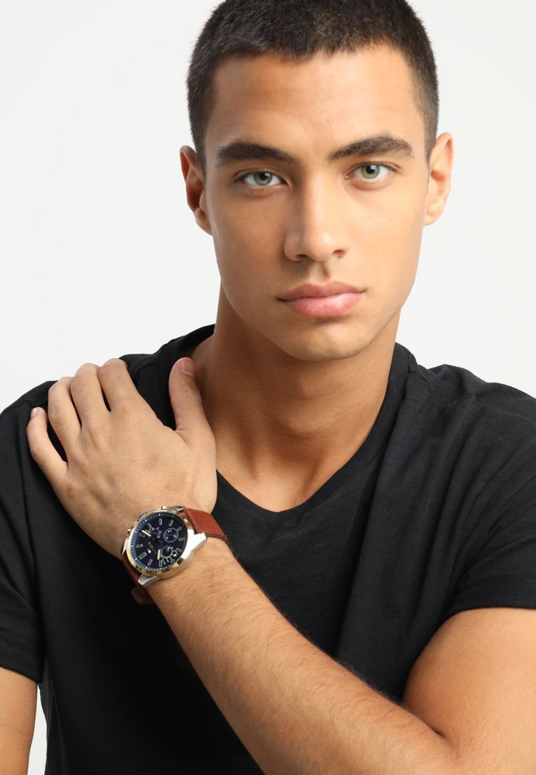 Tommy Hilfiger DECKER CASUAL - Chronograafhorloge - blauw